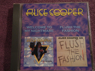 CD Alice Cooper - Welcome to my nightmare-75; Flush the fashion-80 (2in1)