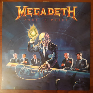 Mispress!!! Megadeth - Rust in peace 1990 LP Винил