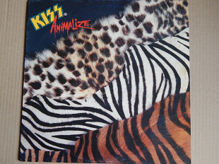 Kiss ‎– Animalize (Casablanca – 822 495-1, Italy) insert NM-/NM-