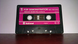Аудиокассета for demonstration National C-7