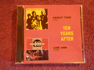 CD Ten Years After - About time - 68; -Live 1990 - ( 2 cd)