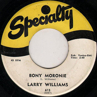 Larry Williams ‎– Bony Moronie