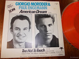 Giorgio Moroder & Paul Engemann (orange vinyl maxi single) American Dream 84