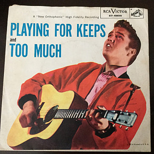 Elvis Presley ‎– Playing For Keeps