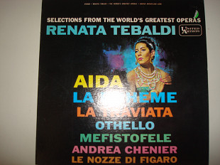 RENATA TEBBALDI- Selections From The World's Greatest Operas 1962 USA Classical Opera