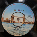 Wings ‎– With A Little Luck / Backwards Traveller / Cuff Link - 1978 - английский оригинал