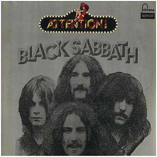 Black sabbath Attention 1972(Fontana germ.) ex/vg++