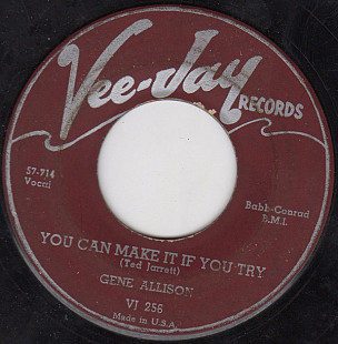 Gene Allison ‎– You Can Make It If You Try