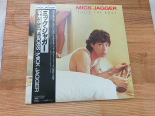 Пластинка Mick Jagger "She's the Boss" Japan