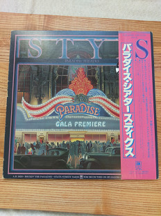 Пластинка Styx "Paradise Theatre" 1981 Japan