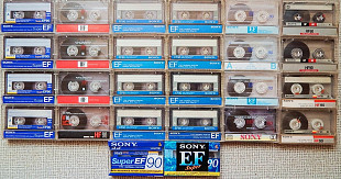 Аудиокассеты Sony normal разные