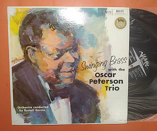 Oscar Peterson Trio – Swinging Brass 1960 / Verve Records – MG V-8364 , usa , m/m-