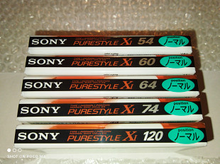 Аудиокассеты SONY PURESTYLE X৷ Japan market