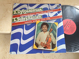 L. Subramaniam - Л. Субраманиам Южноиндийская Классическая Музыка JAZZ LP