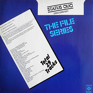 Status Quo ‎– The File Series 2LP (England, 1977)