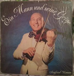 Пластинка Siegfried Krause – Ein Mann Und Seine Geige (1980, Amiga 8 55 588, GDR)