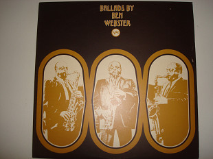 BEN WEBSTER-Ballads By Ben Webster 1974 2LP UK Jazz Swing, Easy Listening