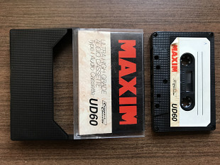 Аудиокассета Maxim UD60 с записью (Club / Dance конец 90х)