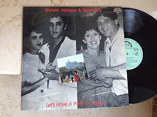 Wanda Jackson + Karel Zich ‎– Let's Have A Party In Prague ‎(Czechoslovakia ) Rock & Roll LP