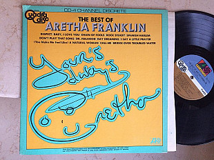 Aretha Franklin ‎– The Best Of Aretha Franklin ( USA ) Quadraphonic LP
