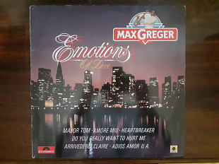 Виниловая пластинка LP Max Greger ‎– Emotions Of Love