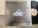 Bad Company ‎– Run With The Pack ( USA ) LP