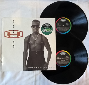 MC Hammer - Legit To Quit - 1991. (2LP). 12. Vinyl. Пластинки. EEC. Оригинал
