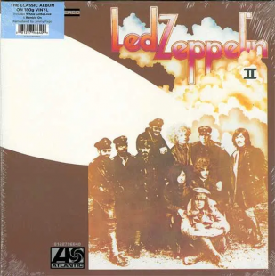 Пластинка Led Zeppelin II 1969 (Лед Зеппелин 2) [ЗАПЕЧАТАННАЯ]