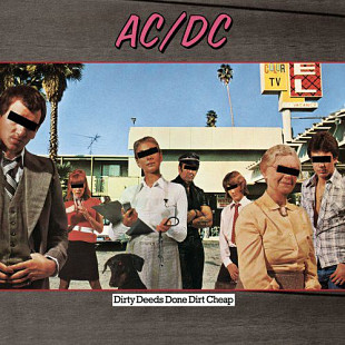 AC/DC - Dirty Deeds Done Dirt Cheap - 1976. (LP). 12. Vinyl. Пластинка. Europe. S/S.