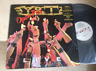 Y & T ‎– Open Fire ( Yugoslavia ) LP