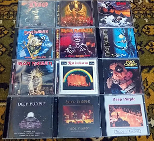 Аудио сд диски Рок - DIO, Iron Maiden, Deep Purple, Ozzy Osbourne