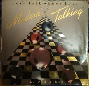 Конверт без пластинки Modern Talking – Let's Talk About Love (1985, Hansa 207 080-63, Europe)