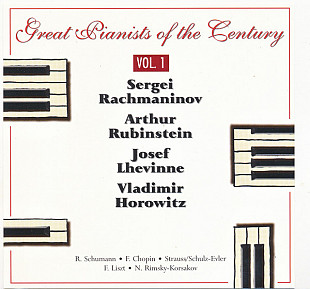 Various – Great Pianists Of The Century
