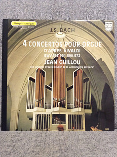 Bach, Jean Guillou – 4 Concertos Pour Orgue D'Apres Vivaldi