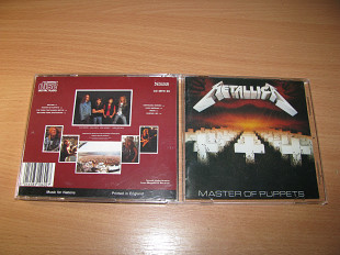 METALLICA - Master Of Puppets (1986 Music For Nations 1st press) UK