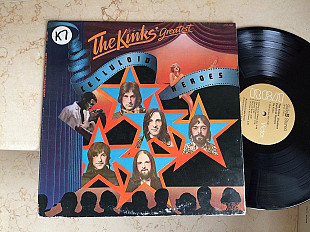 The Kinks ‎– Celluloid Heroes - The Kinks' Greatest ( USA ) Gold promo stamp LP