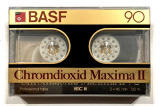 Аудіокасета BASF Chromdioxid Maxima II 90 Type II High position cassette касета Germany