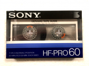 Аудіокасета SONY HF-PRO 60 Type I Normal position cassette касета