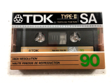 Аудіокасета TDK SA 90 Type II Chrome position cassette касета