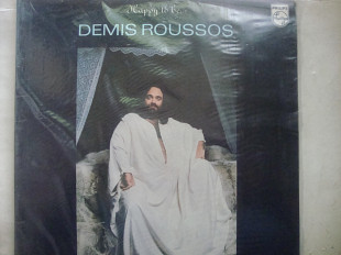 DEMIS ROUSSOS HAPPY TO BE... ENGLAND