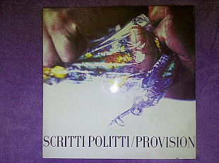 Пластинка запечатанная Scritti Politti / Provision. USA