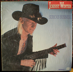 Виниловая пластинка Johnny Winter-1985 Serious Business (Tonpress).