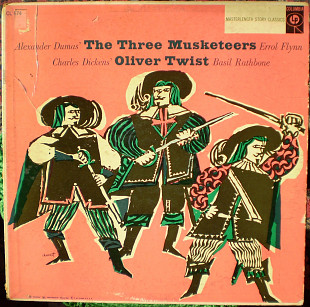 Basil Rathbone/Errol Flynn - 1955 The Three Musketeers - Oliver Twist истории для детей.