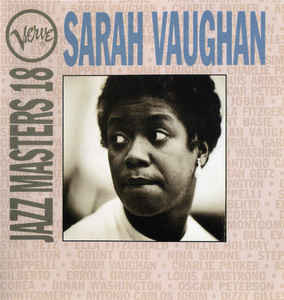 Sarah Vaughan - Jazz Masters 18 - Verve -выпуск 1993