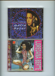 Продам CD Matia Bazar и Loredana Berte