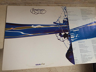 Renaissance ‎– Azure D'or (USA ) Prog Rock LP