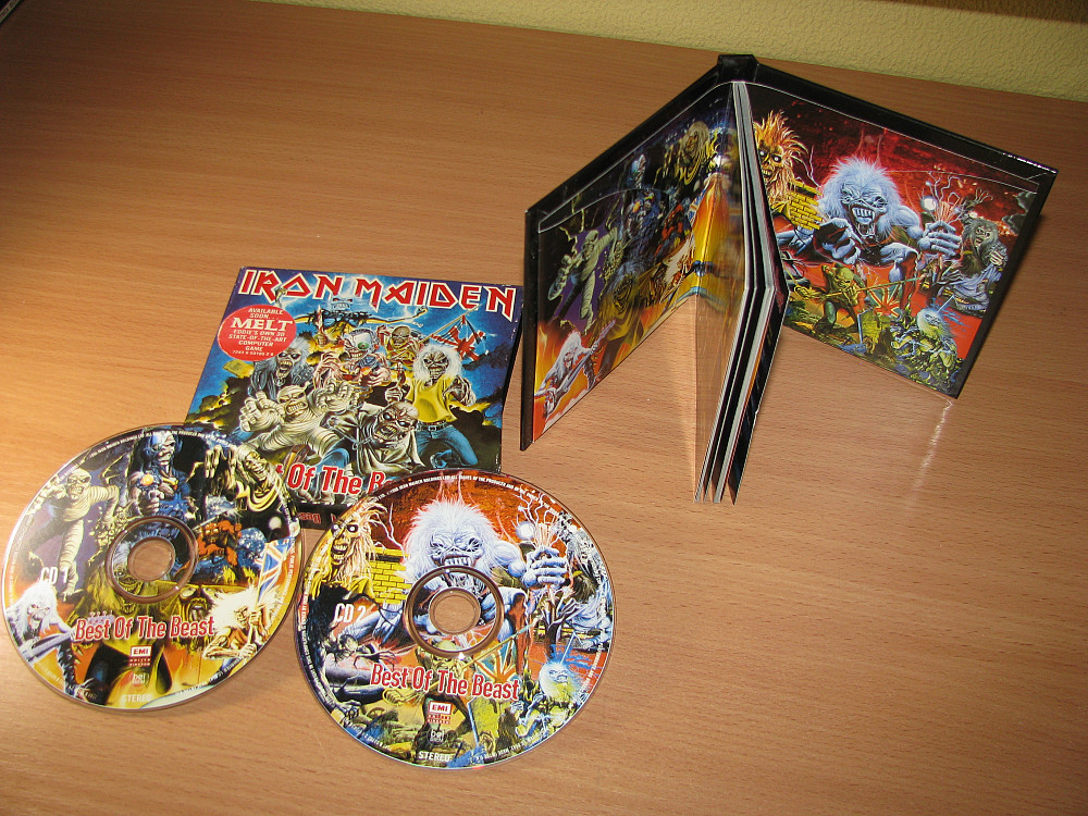 IRON MAIDEN - Best Of The Beast (1996 EMI 2CD DIGIBOOK, UK