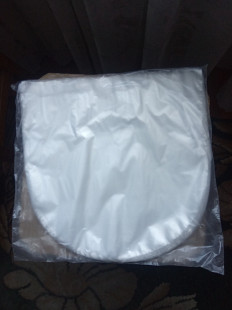 Внутренние полукруглые антистатические пакеты кульки для больших пластинок винила 12 LP 30 см (50шт)