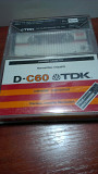 Аудиокассеты TDK D-C60, 1979 (Type I) JAPAN