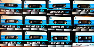 Аудиокассеты Maxell LN 90, 60